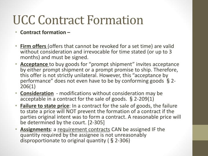 formation article contract 2 ucc a PPT PowerPoint to Contract? How  Aim:  Negotiate