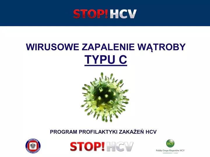 PPT - WIRUSOWE ZAPALENIE WĄTROBY TYPU C PowerPoint Presentation, Free ...