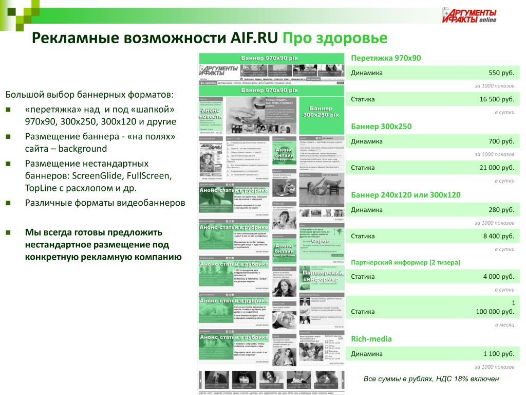 Aif ru society. ИД «Аргументы и факты». Рекламный Формат перетяжка.