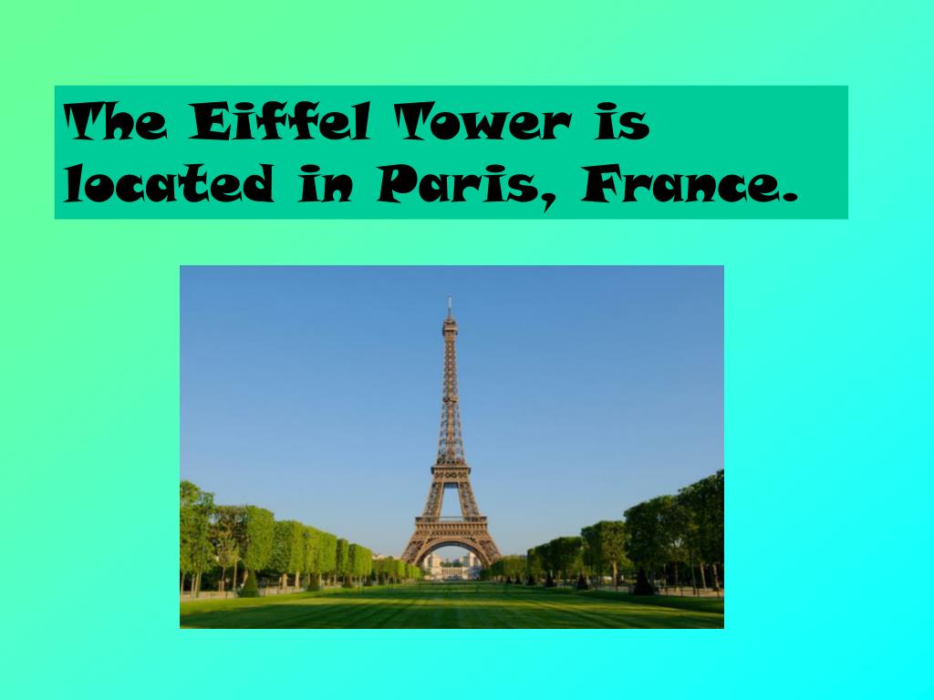 PPT - The Eiffel Tower PowerPoint Presentation, free download - ID:6174089