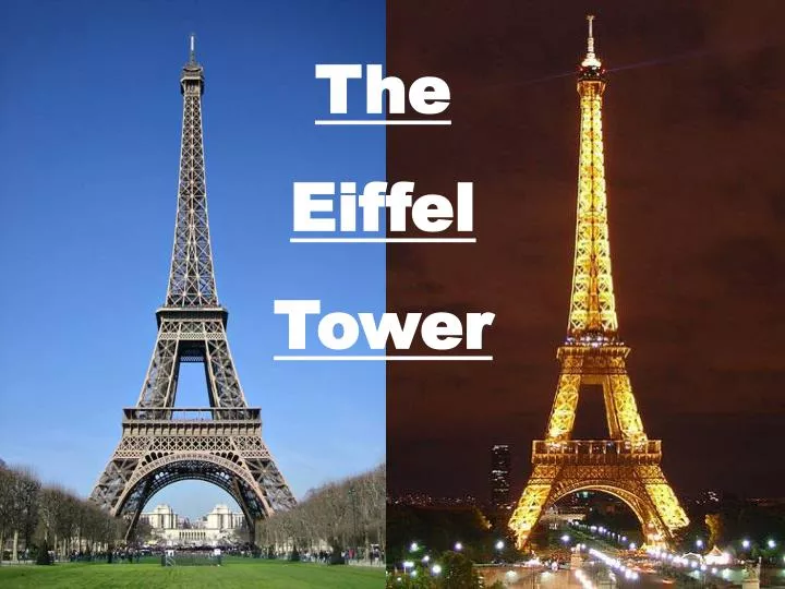 presentation about eiffel tower