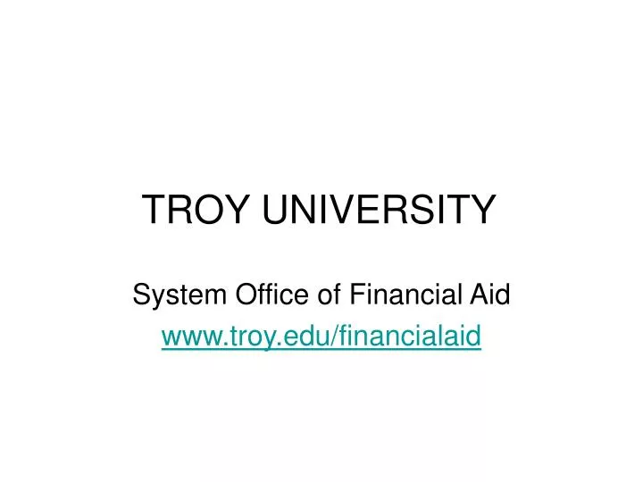 troy university n.