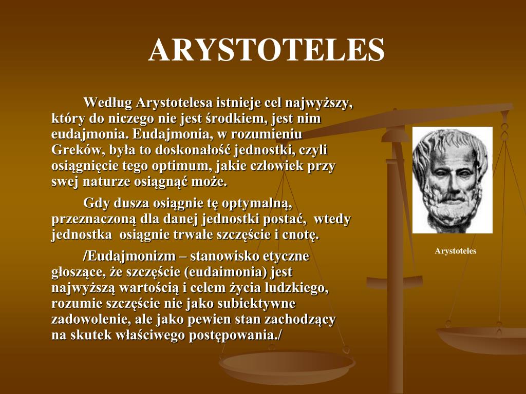 Jakie Cechy Poznania Filozoficznego Wymienia Arystoteles W Tym Fragmencie PPT - Materiały pochodzą z Platformy Edukacyjnej Portalu szkolnictwo.pl