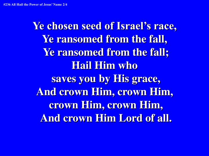 RANSOMED FROM THE FALL