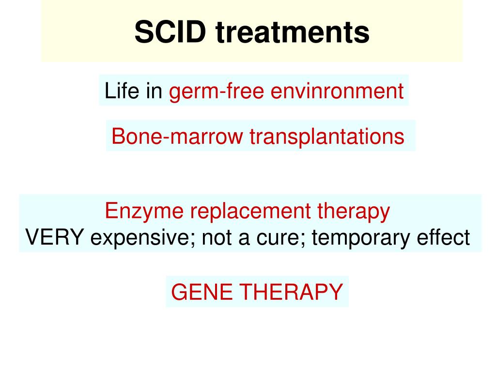 scid treatment gene therapy