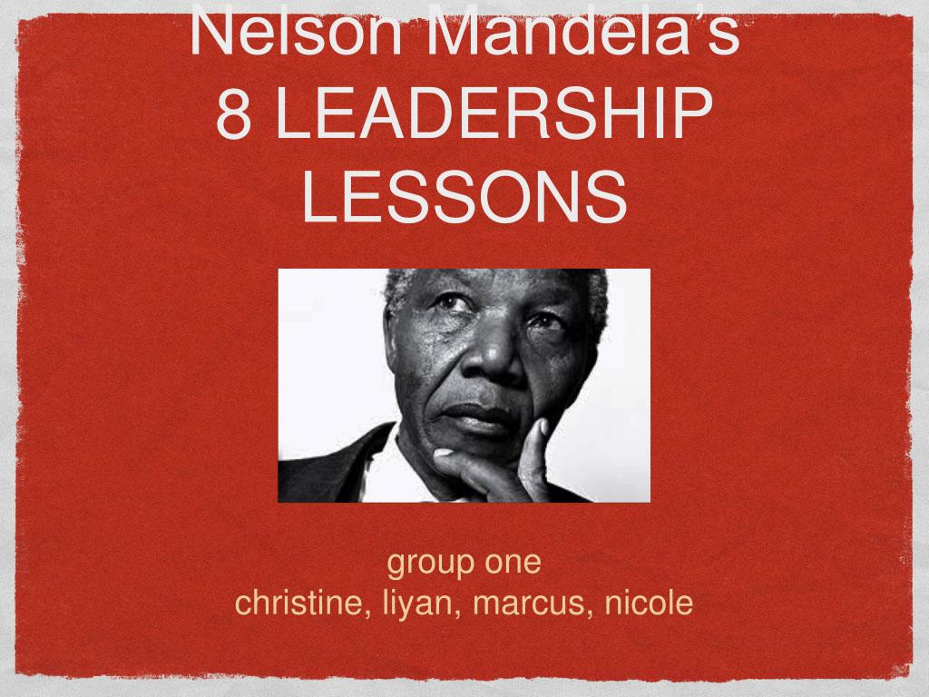 what type of leadership style did nelson mandela have
