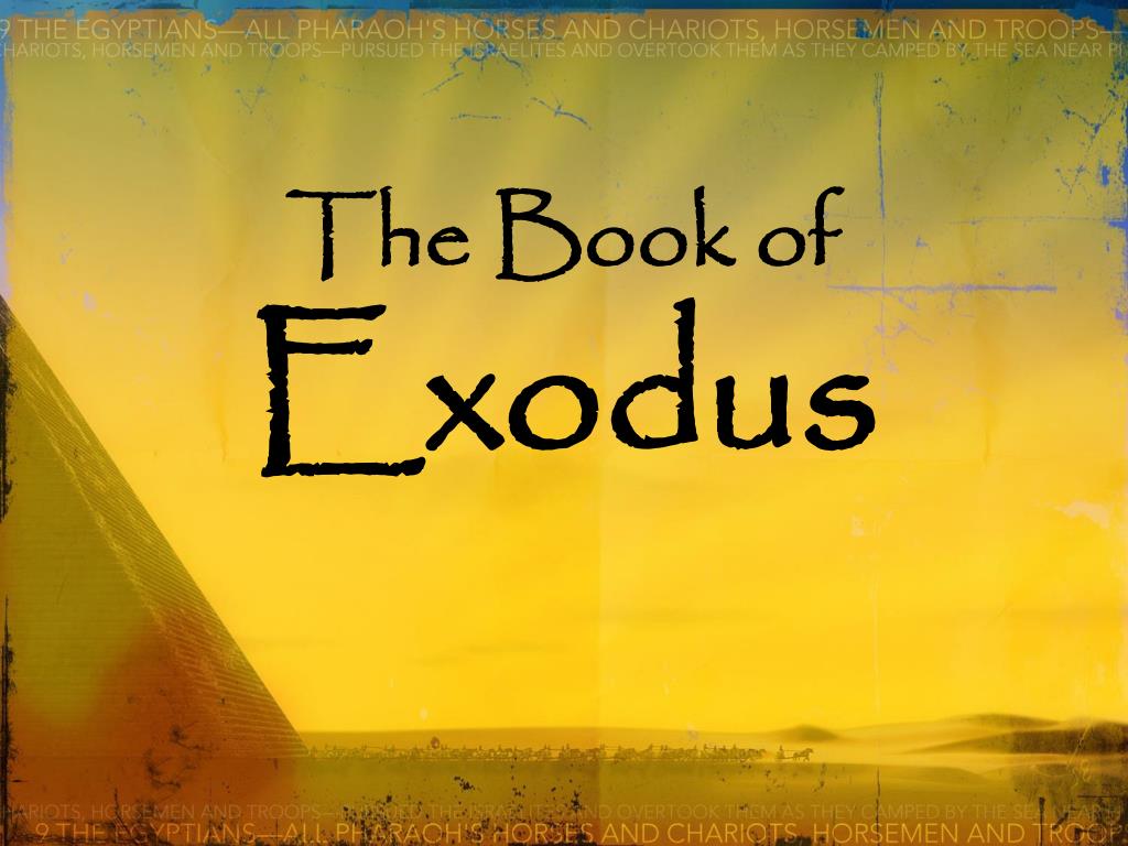 Purpose Of Exodus