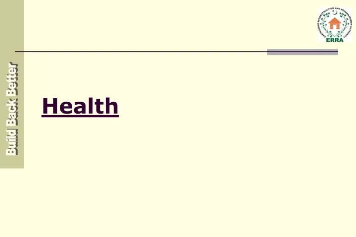 PPT - Health PowerPoint Presentation, free download - ID:6180383
