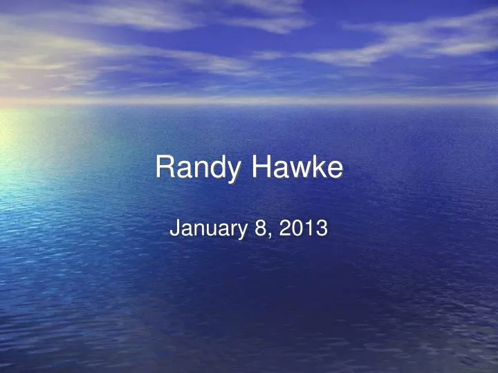 randy hawke n.