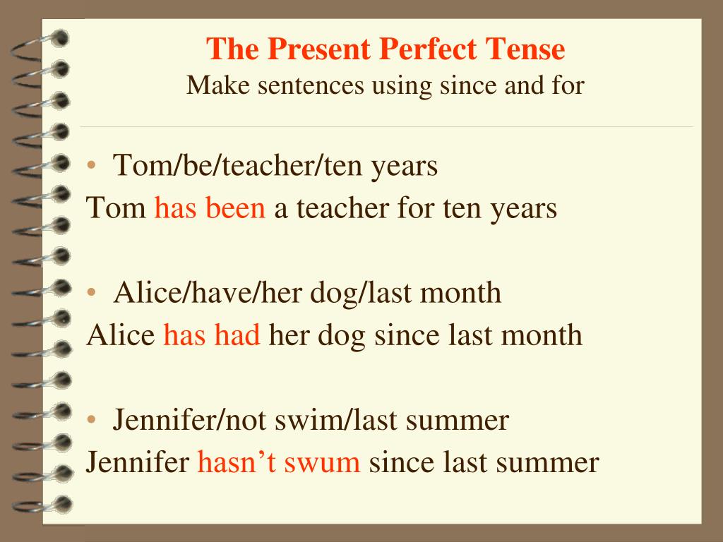 Yet since present perfect. The present perfect Tense. Present perfect Tense sentences. The perfect present. Present perfect negative sentences.