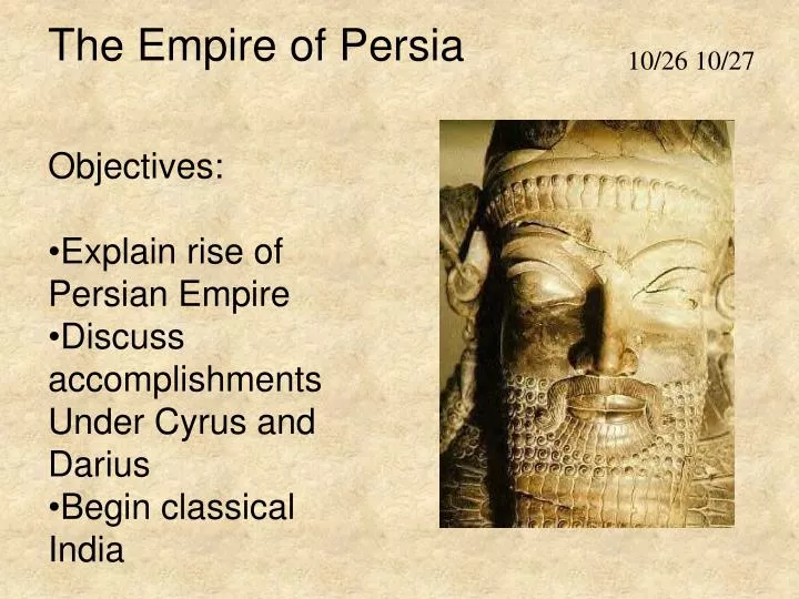 PPT The Empire of Persia PowerPoint Presentation ID6182090