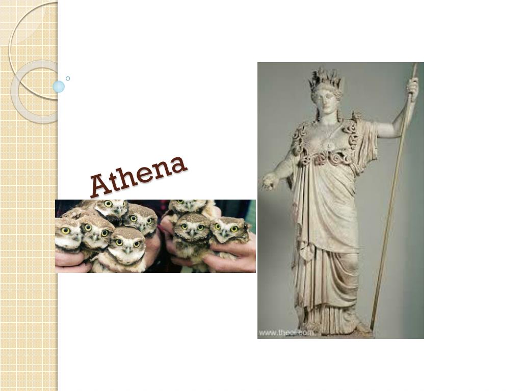 Athena, Greek goddess of wisdom, craft, and warfare. by Marina