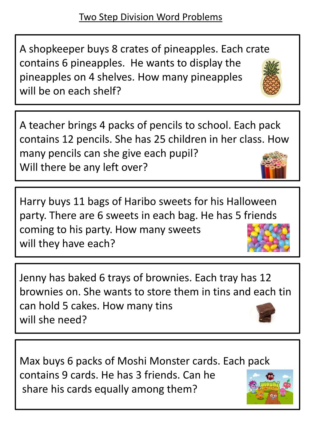 multiplication and division word problems liveworksheets