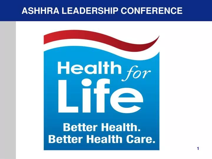 PPT ASHHRA LEADERSHIP CONFERENCE PowerPoint Presentation, free
