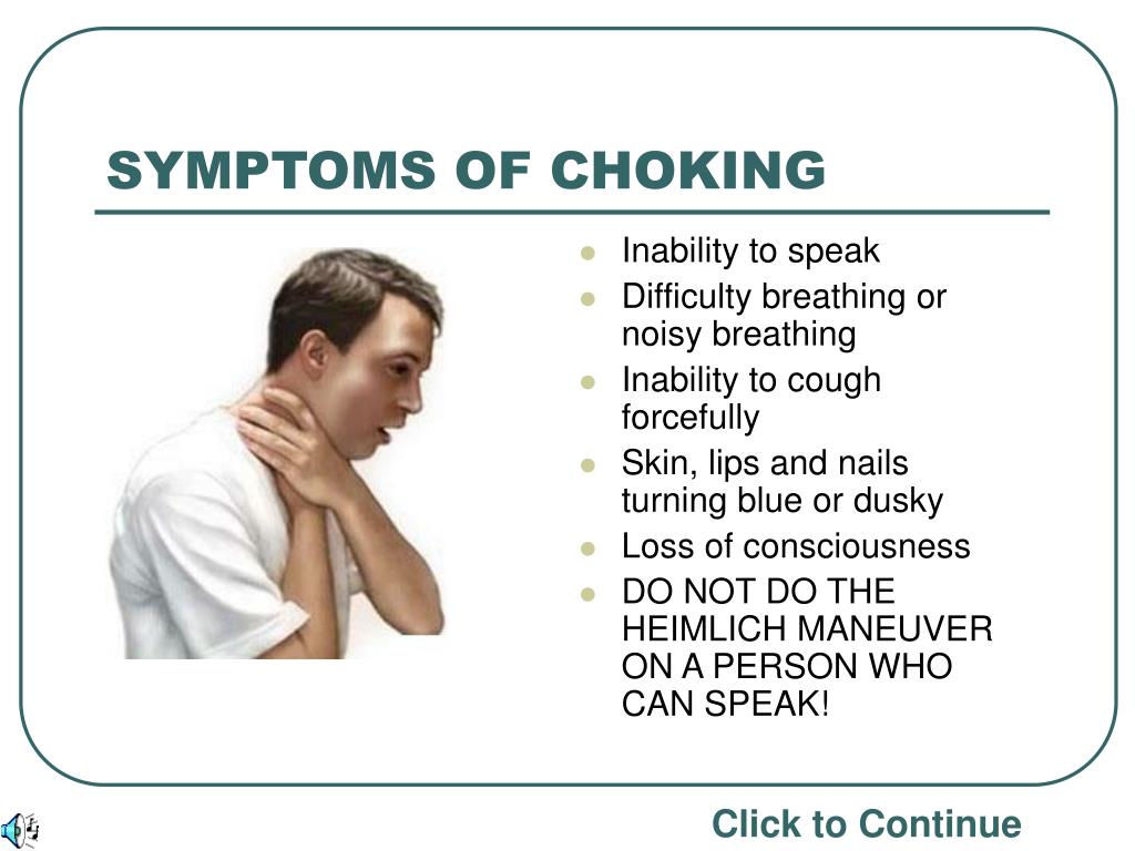 choking first aid presentation