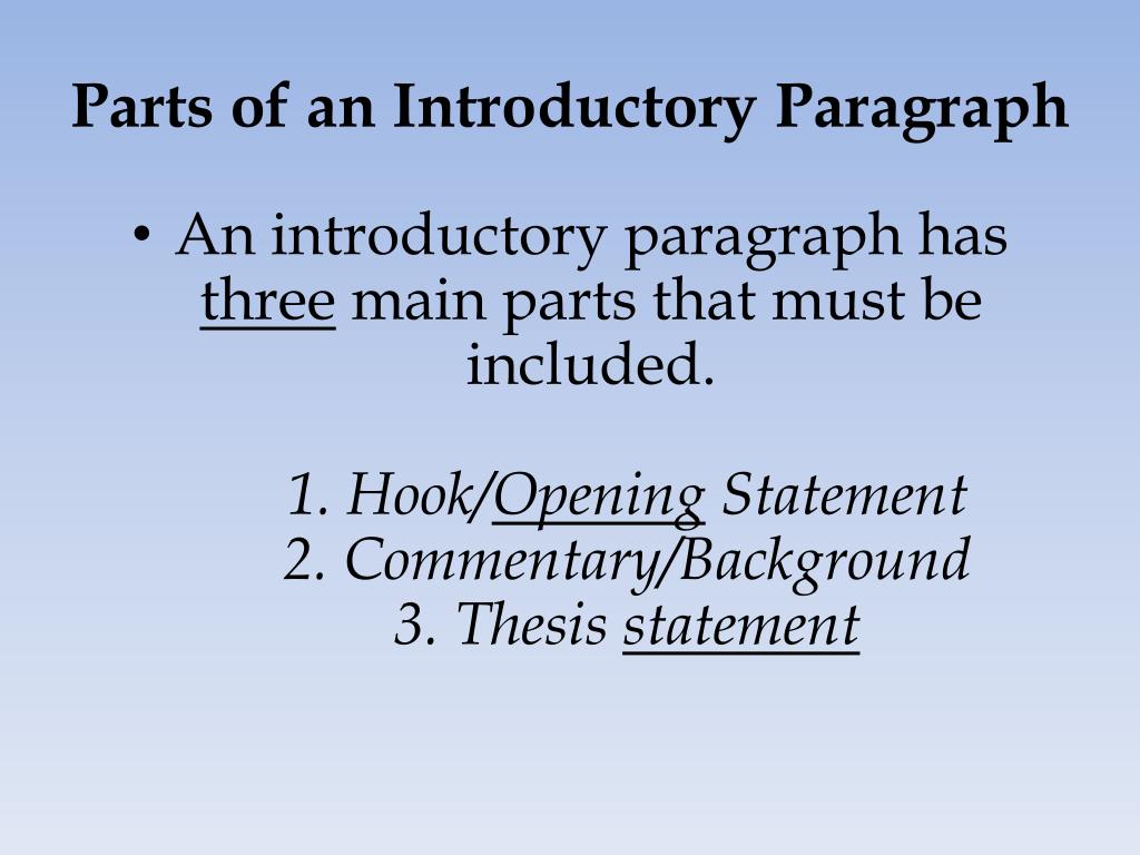 PPT - Writing Introductions: Where to begin ? PowerPoint Presentation ...