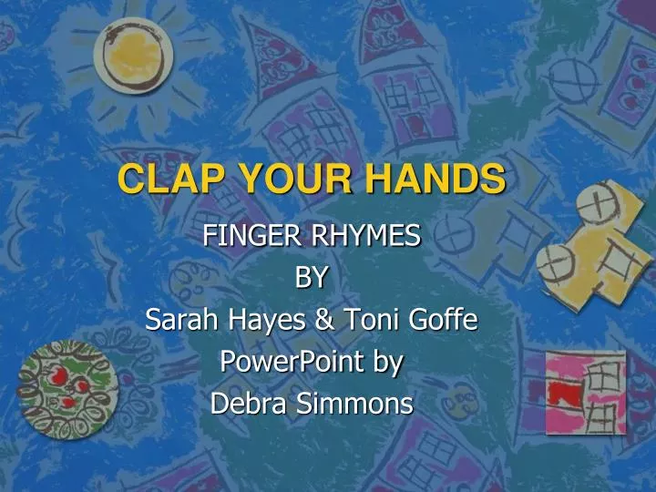 clap your hands n.