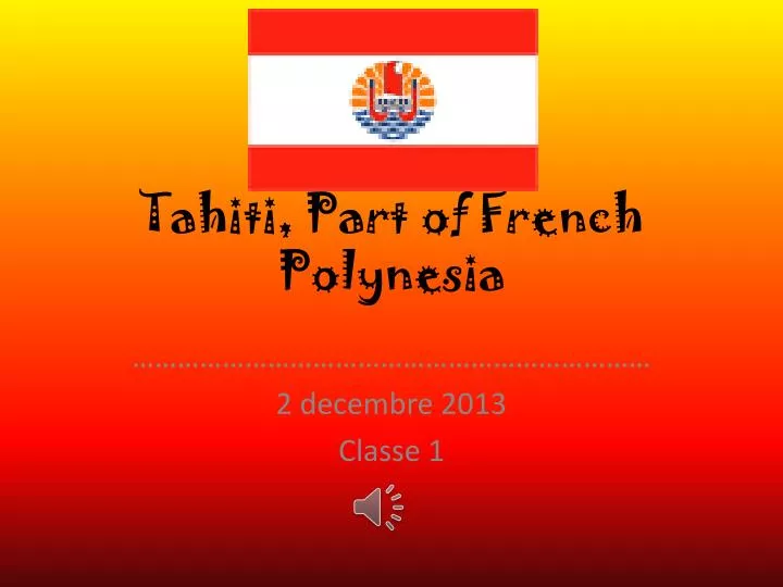 tahiti p art of french polynesia n.