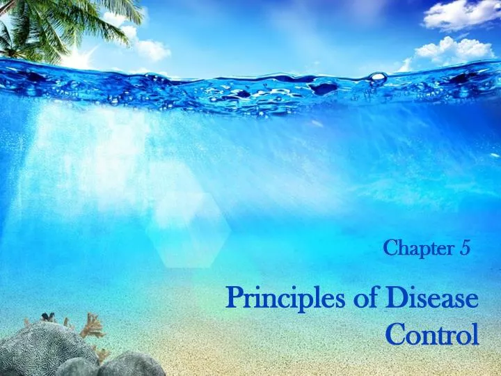principles of disease control n.