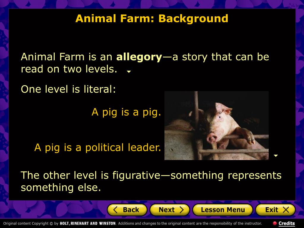 PPT - Animal Farm George Orwell PowerPoint Presentation, free download ...