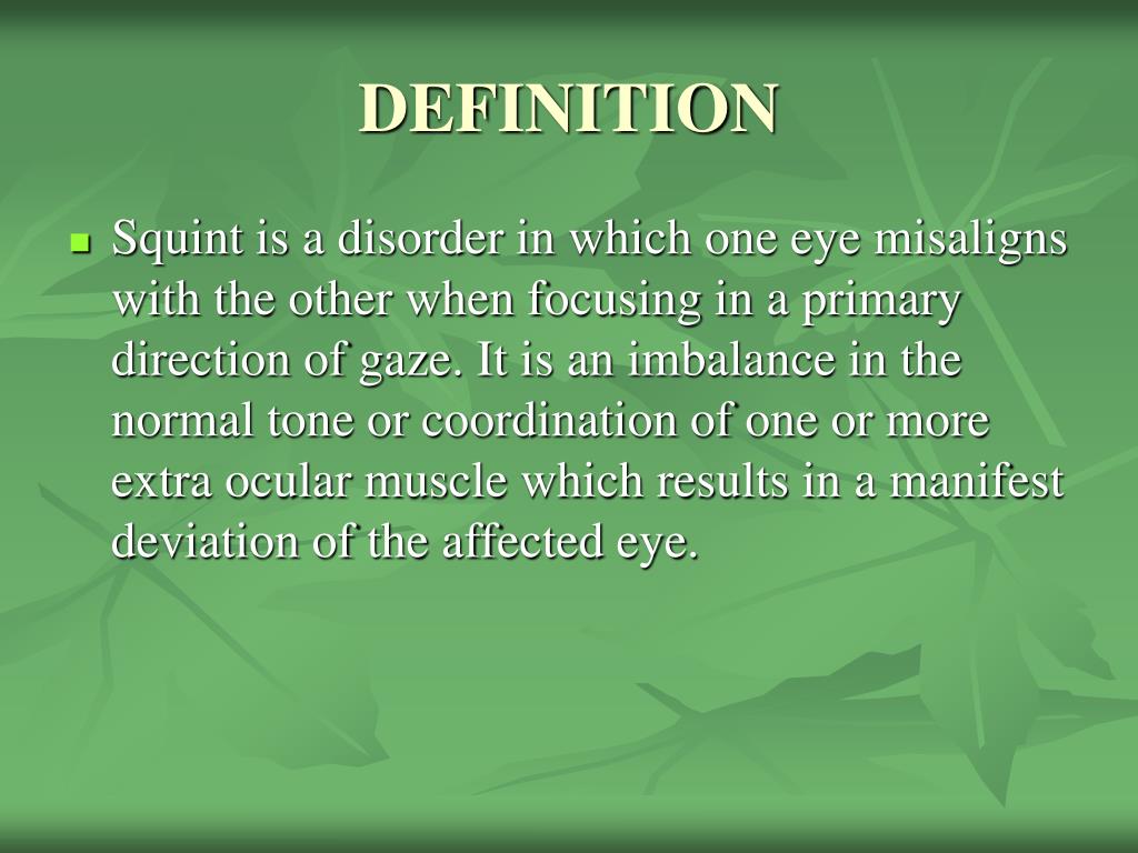 PPT - SQUINT PowerPoint Presentation, free download - ID:6195848