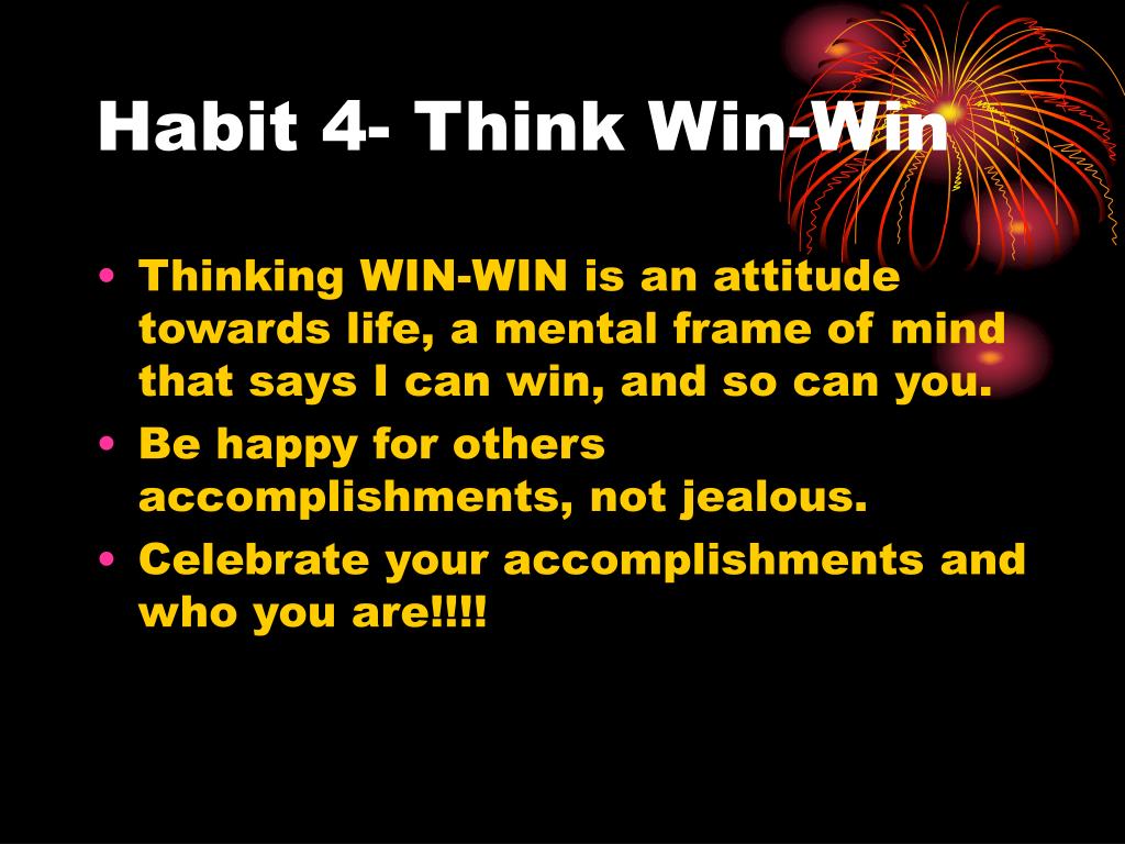 meaning of think win win