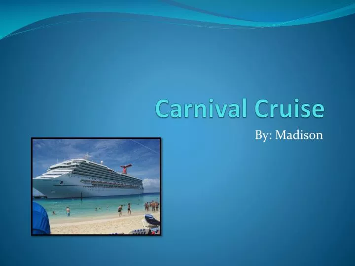 carnival cruise n.