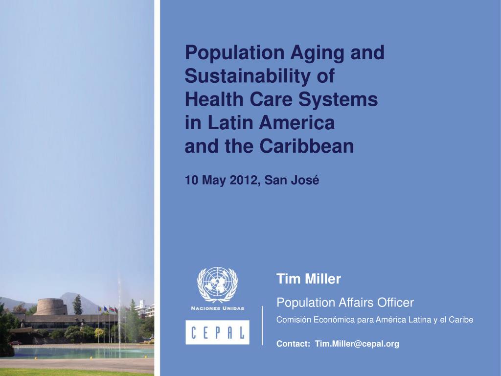 PPT - Population Aging and Sustainability of Health Care Systems in ...