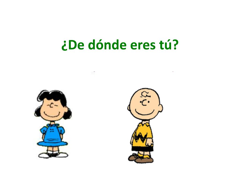 Donde eres tu significado