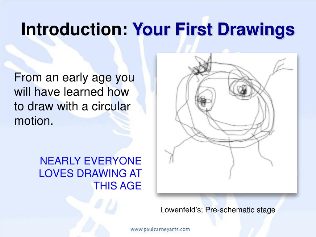 PPT Your First Drawing Lesson Your drawing history PowerPoint