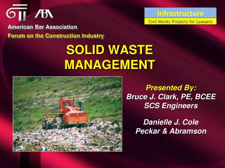 PPT - SOLID WASTE MANAGEMENT PowerPoint Presentation, Free Download ...