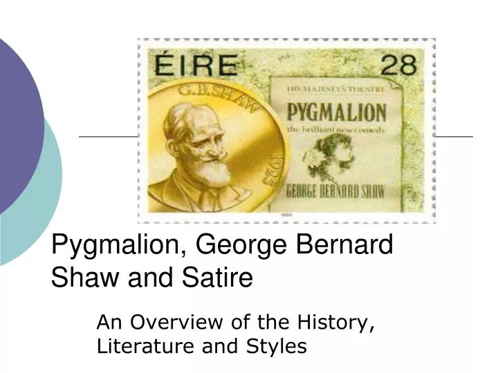 satire and pygmalion satire and pygmalion