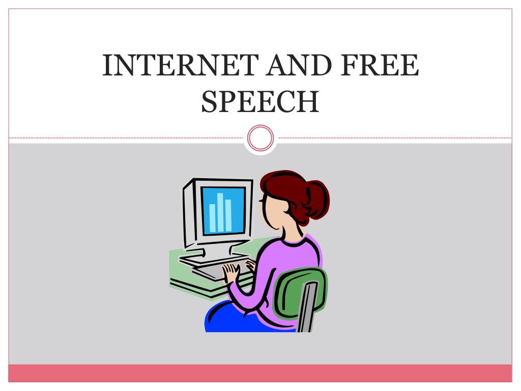 what is free speech on the internet