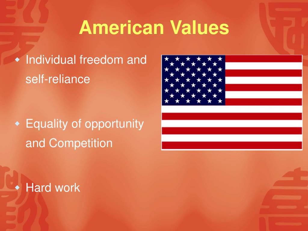 PPT - American Values and Chinese Values PowerPoint Presentation, free  download - ID:6200523
