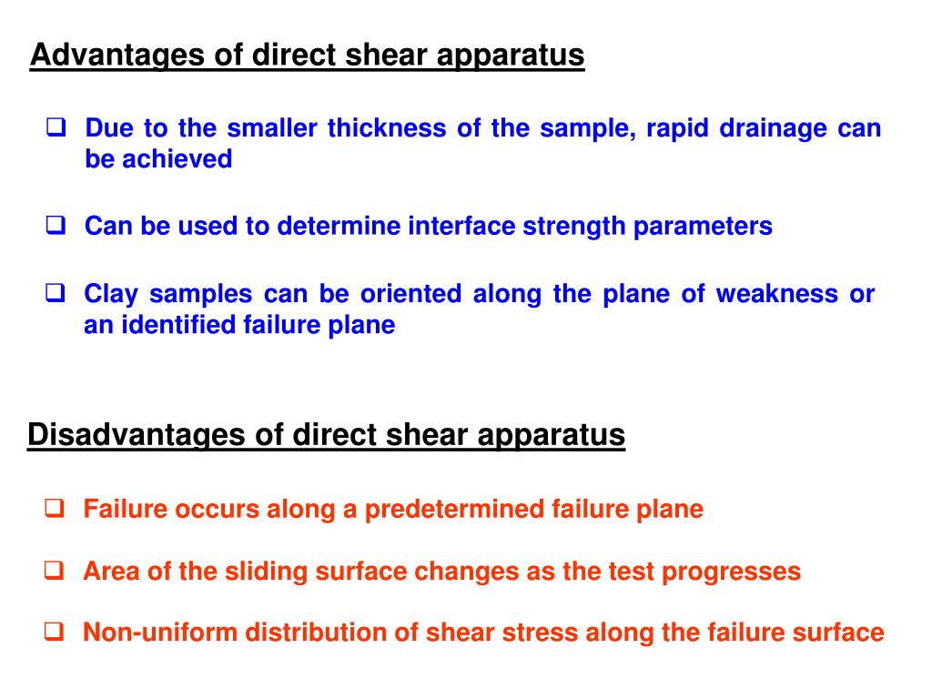 PPT Direct Shear Test PowerPoint Presentation, free download ID6203337