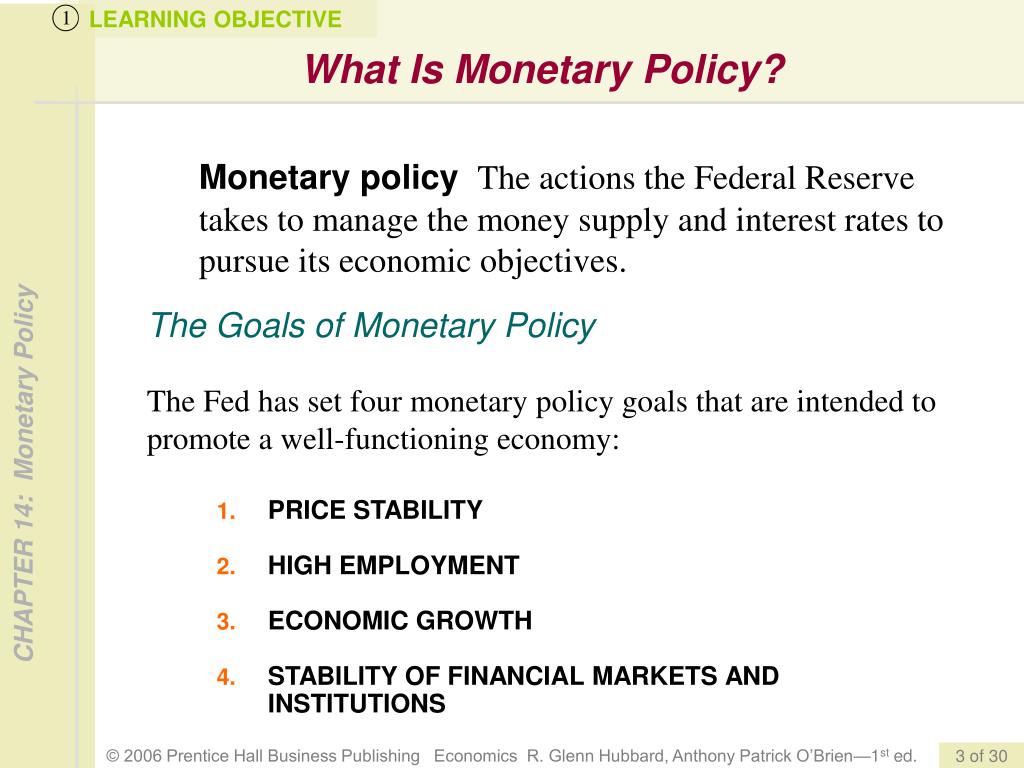 PPT Monetary Policy PowerPoint Presentation Free Download ID 6203714