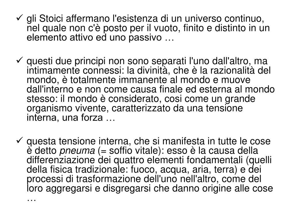 PPT - FILOSOFIA DELL’ETA’ ELLENISTICA (etica stoica) PowerPoint