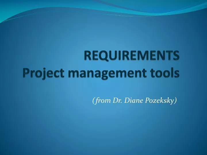 regulatory requirements in project management
