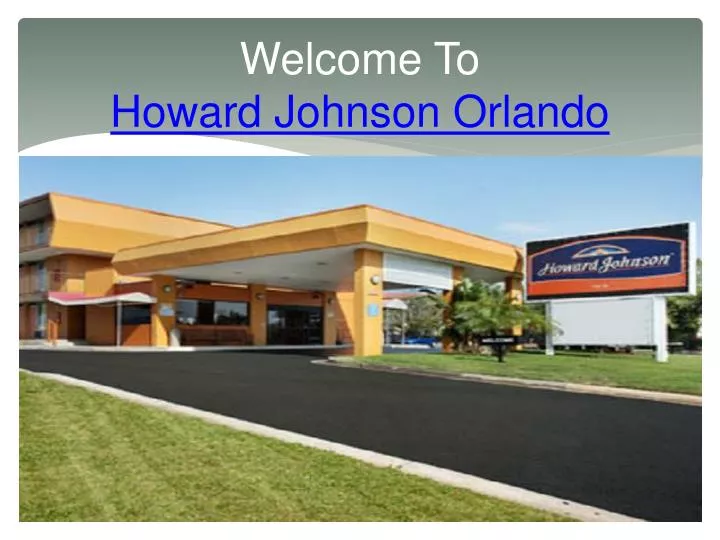 welcome to howard johnson orlando n.