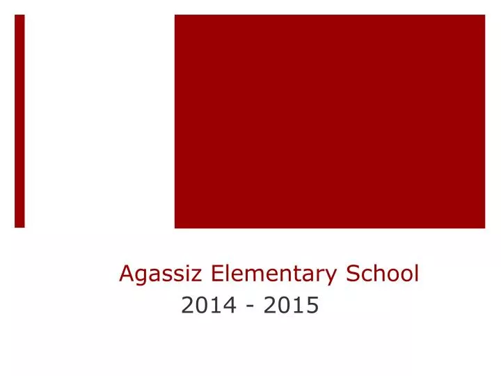 agassiz elementary school n.