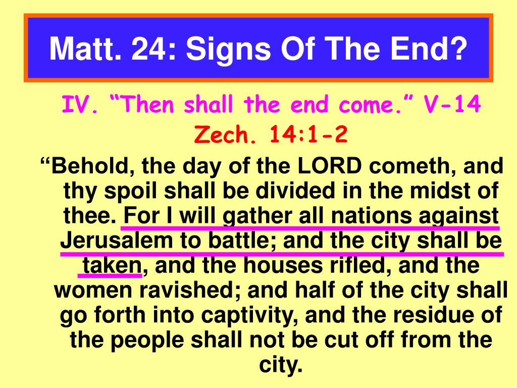 PPT Matthew 24 Signs Of The End Of The World PowerPoint ppt-matthew-24-signs-of-the-end-of-the-world-powerpoint
