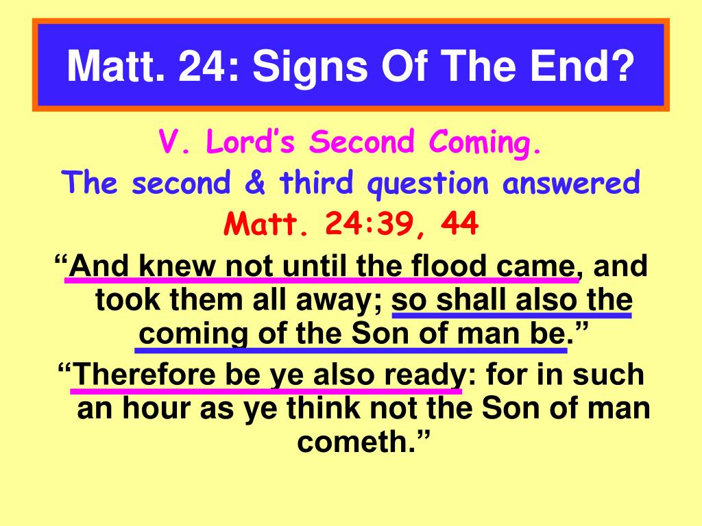 PPT Matthew 24 Signs Of The End Of The World PowerPoint ppt-matthew-24-signs-of-the-end-of-the-world-powerpoint