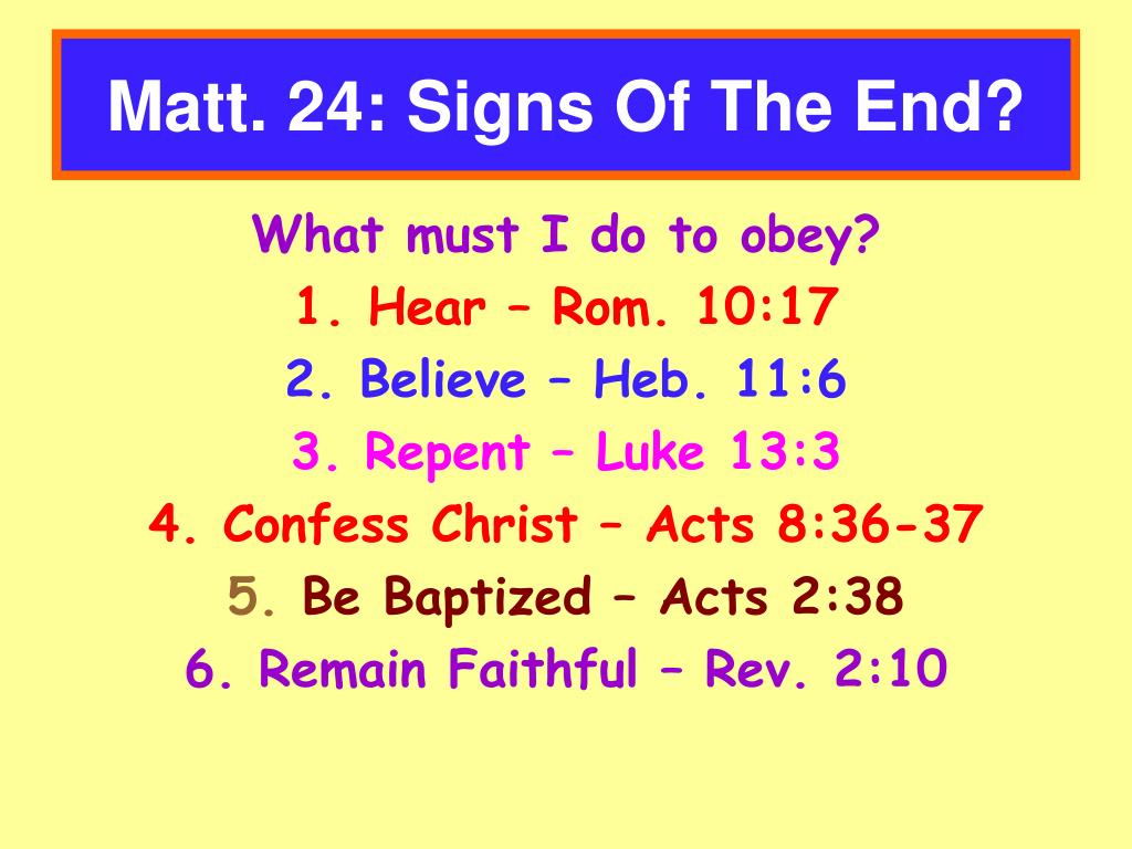 PPT Matthew 24 Signs Of The End Of The World PowerPoint ppt-matthew-24-signs-of-the-end-of-the-world-powerpoint