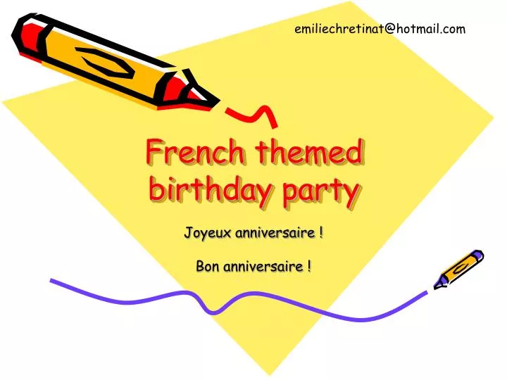 french themed birthday party n.