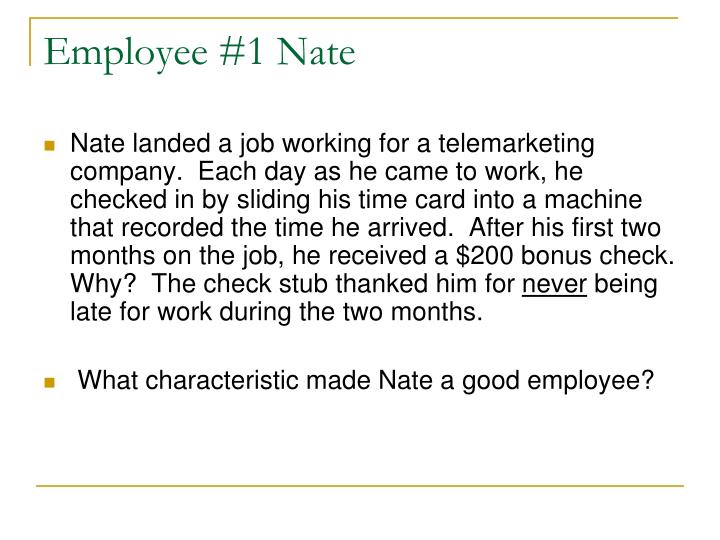 what makes a great employee
