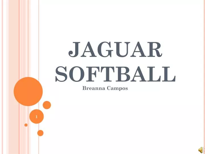 jaguar softball n.