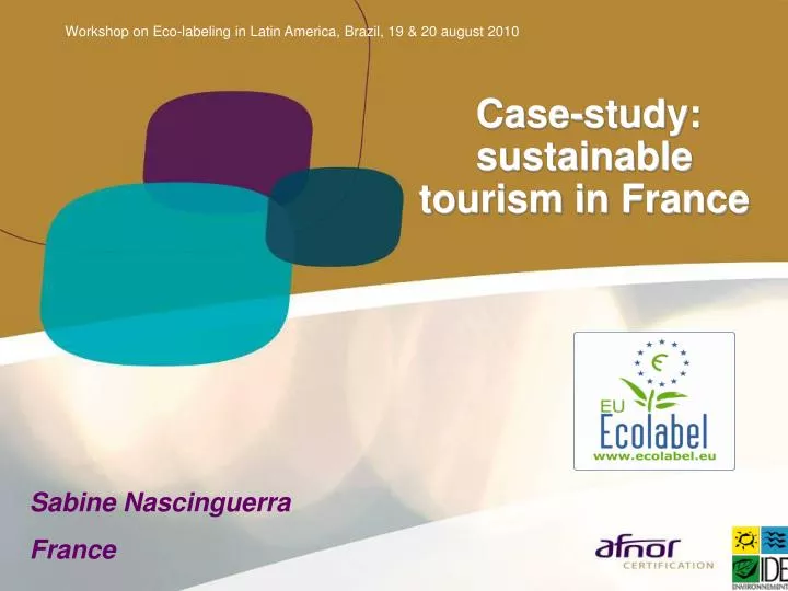 sustainable tourism in french