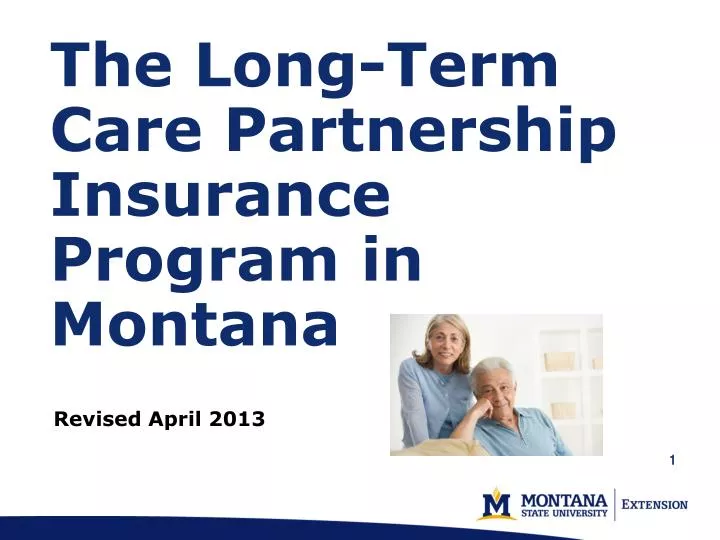 PPT The LongTerm Care Partnership Insurance Program in