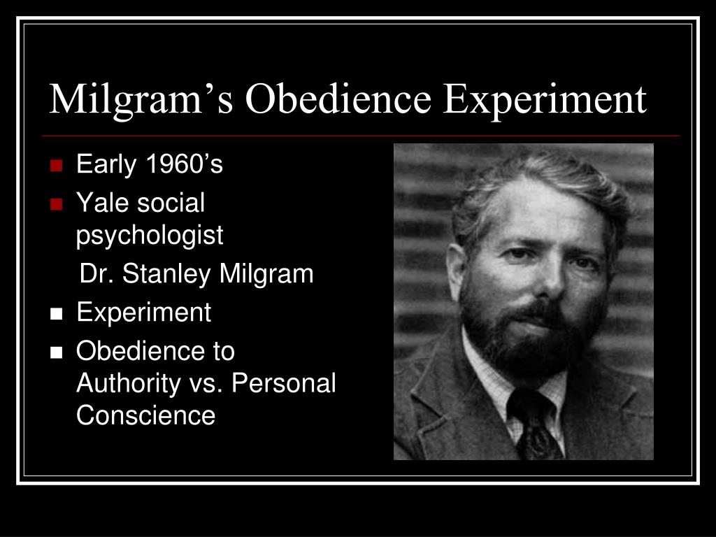 Compare And Contrast Milgram Experiment And The