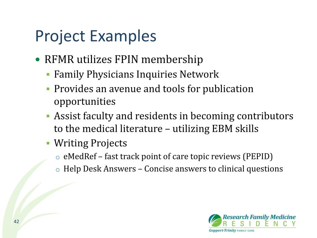 Ppt Paving An Ebm Trail From Journal Club To Publication